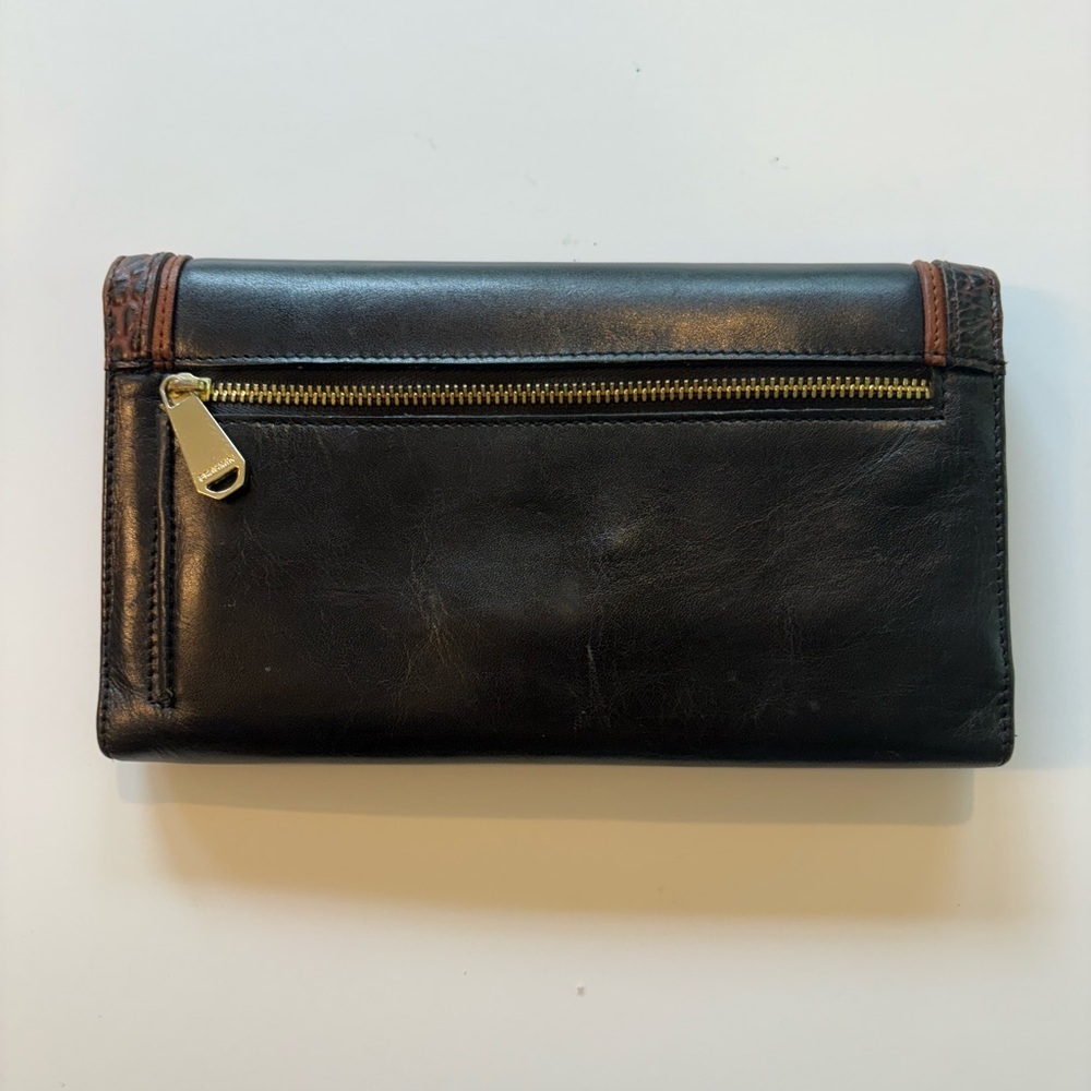 Brahmin Tuscan Tri-Texture Checkbook Wallet - image 4